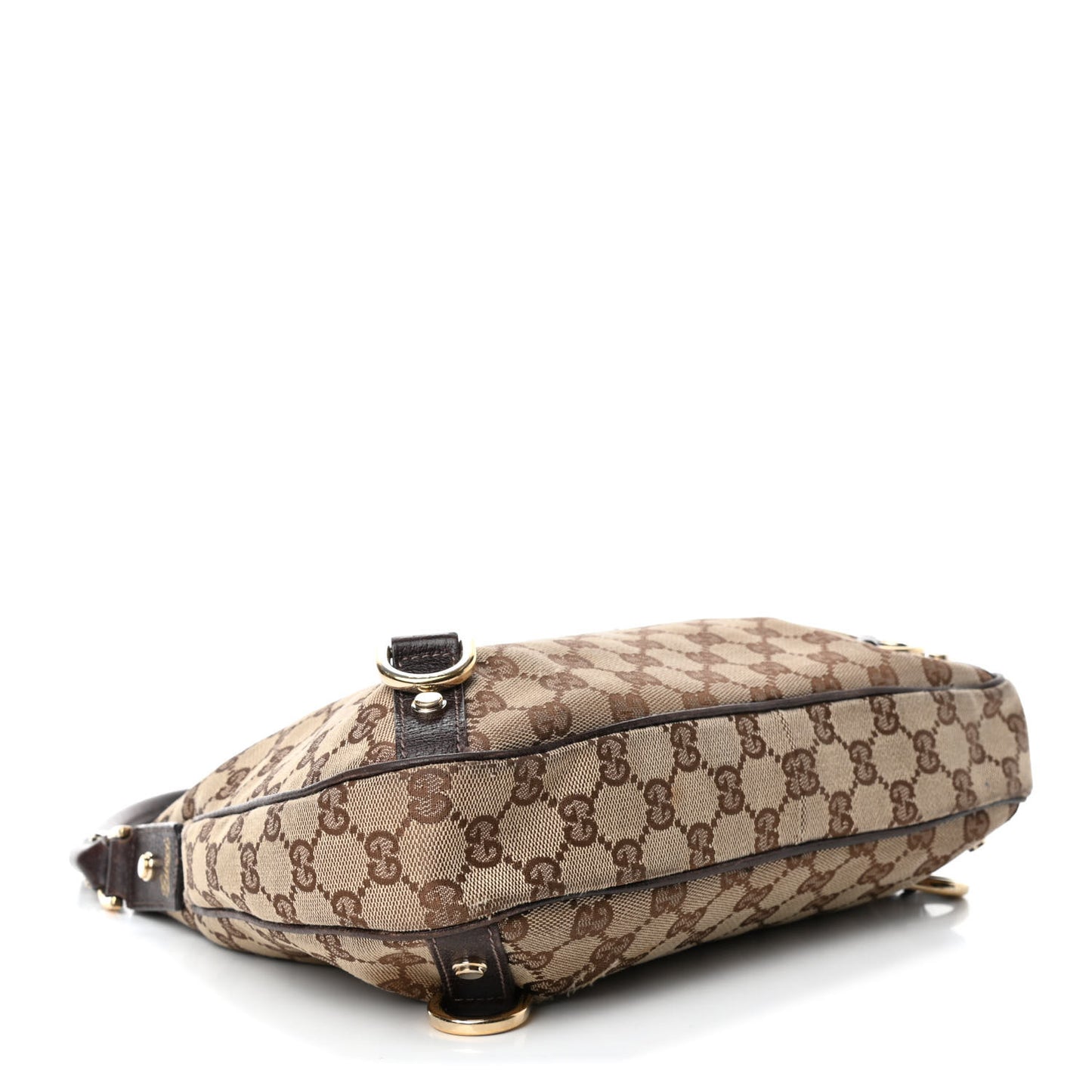 Monogram Medium Abbey D Ring Hobo Brown