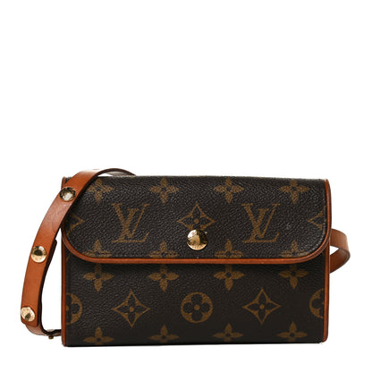 Louis Vuitton Monogram Pochette Florentine Bum Bag 1 of 15