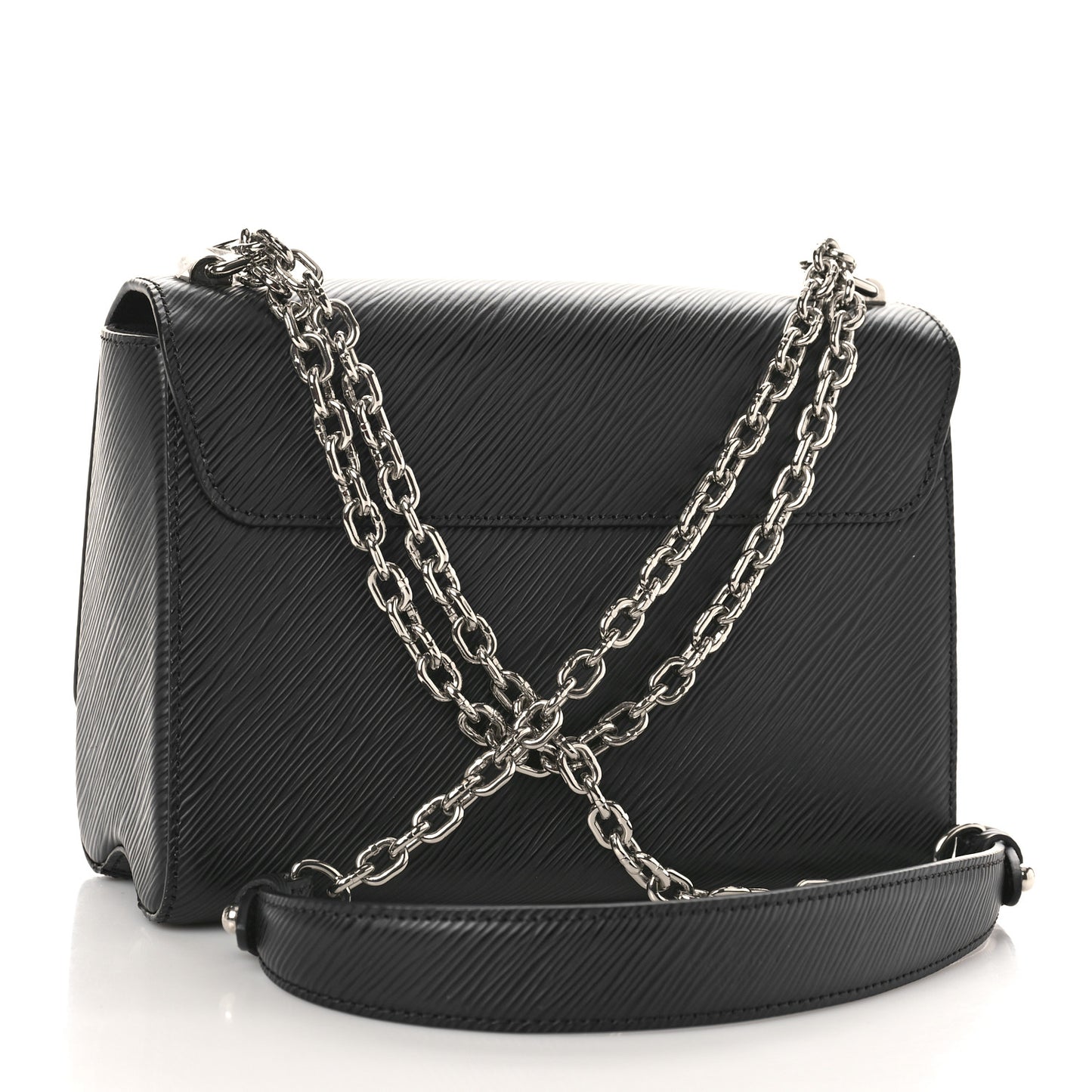 Epi Twist Shoulder Bag MM Black