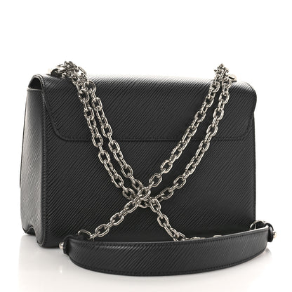 Louis Vuitton Epi Twist Shoulder Bag MM Black 4 of 9