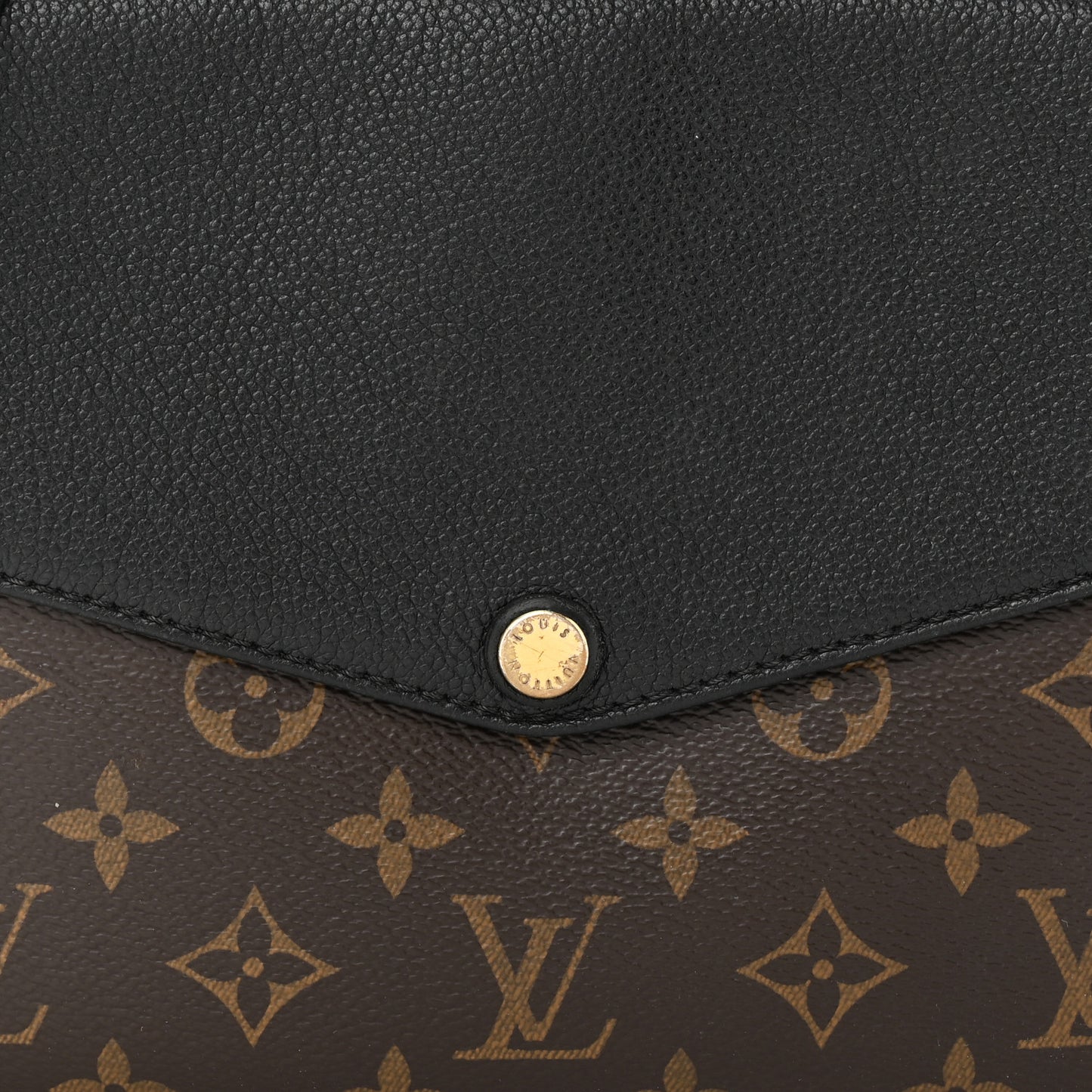 Monogram Twice Pochette Black