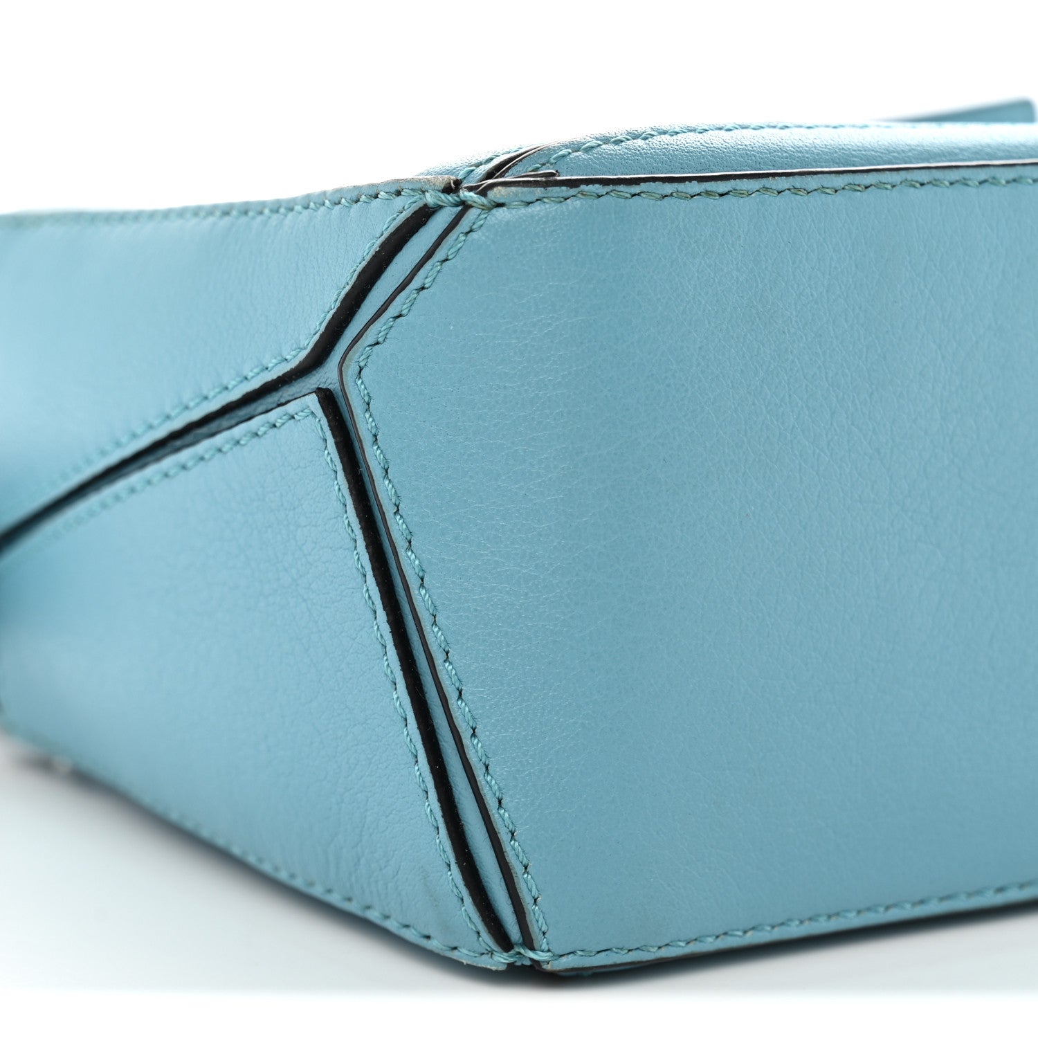 Loewe Calfskin Mini Puzzle Bag Light Blue 1943551 – FASHIONPHILE