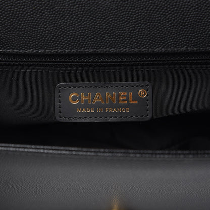 Chanel Caviar Quilted New Medium Boy Flap Black 6 of 10