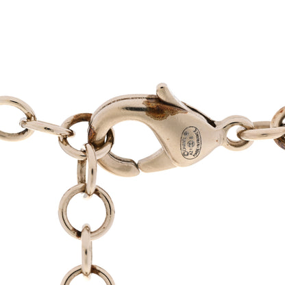 Chanel Pearl Crystal CC Heart Short Necklace Pearly White Gold 5 of 6