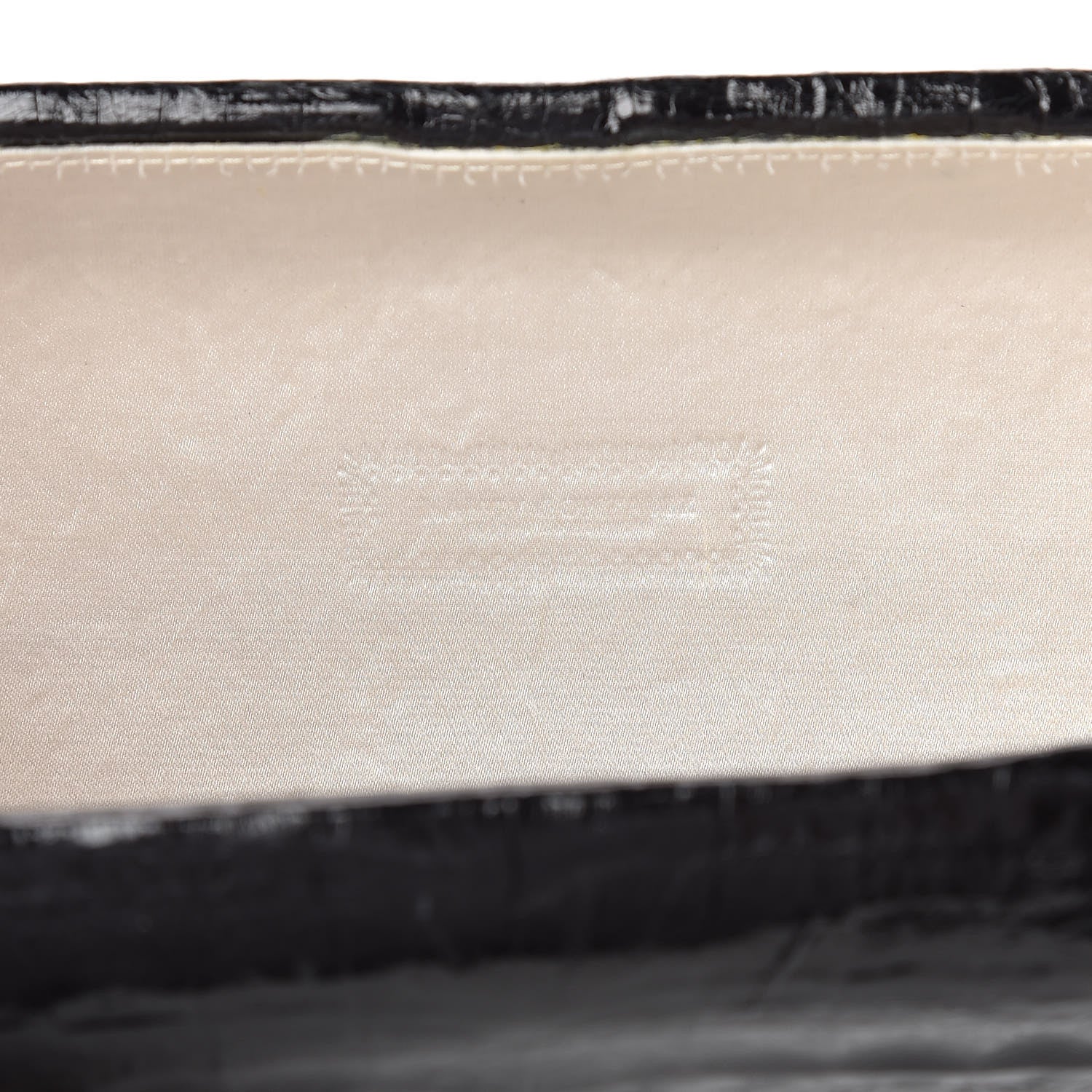 Nancy Gonzalez Crocodile Clutch Black 7 of 12