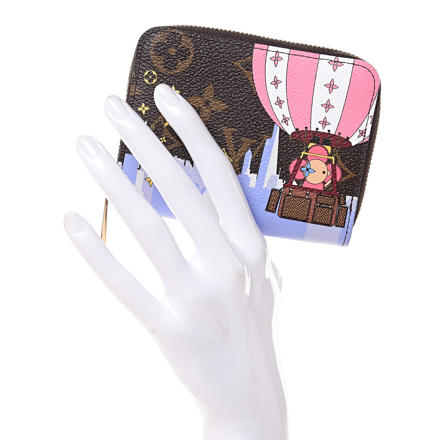 Louis Vuitton Monogram 2019 Christmas Animation Zippy Coin Purse 2 of 8