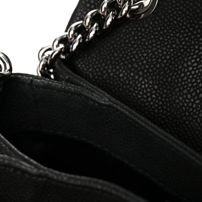 Chanel Caviar Quilted Small Lady Pearly Flap Black 11 of 12