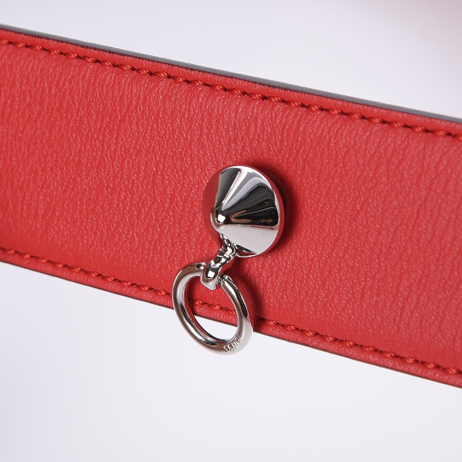 Fendi Calfskin Strap You Flame Bubblegum 5 of 5
