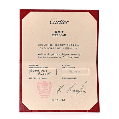 Cartier 18K Pink Gold 5.5mm LOVE Ring 45 3.25 5 of 5