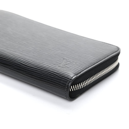 Louis Vuitton Epi Zippy Wallet Black 8 of 9