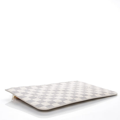 Louis Vuitton Damier Azur Neverfull MM GM Pochette 4 of 6