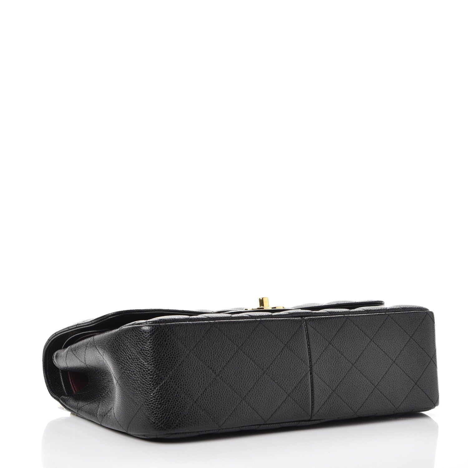 Chanel Caviar Quilted Jumbo Double Flap Black 5 of 9