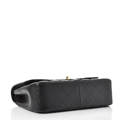 Chanel Caviar Quilted Jumbo Double Flap Black 5 of 9