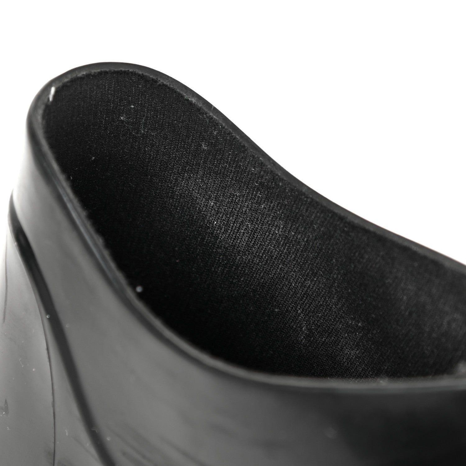 Bottega Veneta Rubber Shine Ankle Boots 38 Black 17 of 19