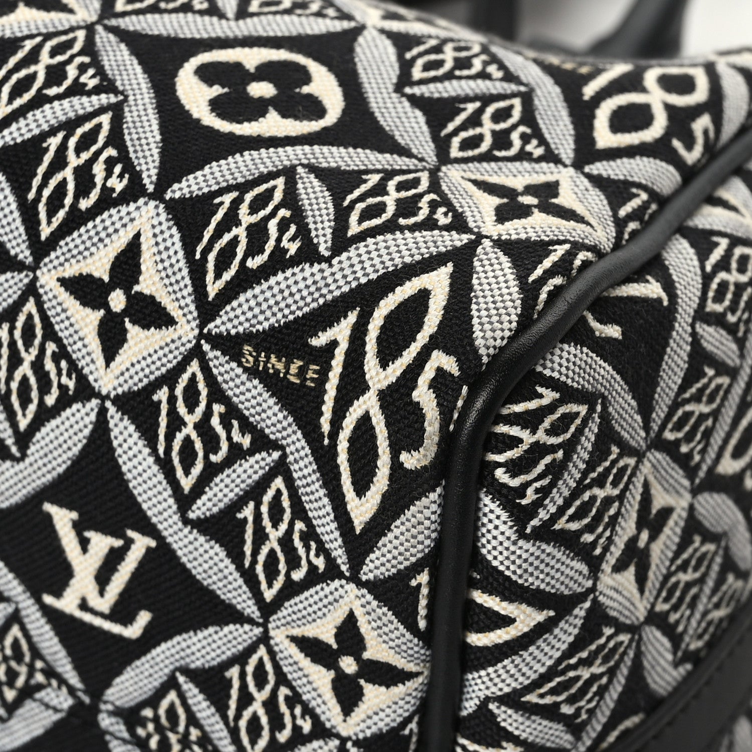 Louis Vuitton Jacquard Since 1854 Speedy Bandouliere 25 Grey 10 of 10