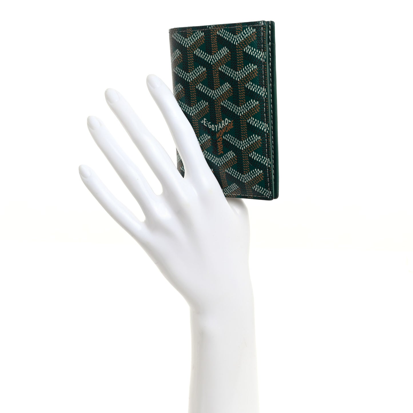 Goyardine Saint Pierre Card Holder Green