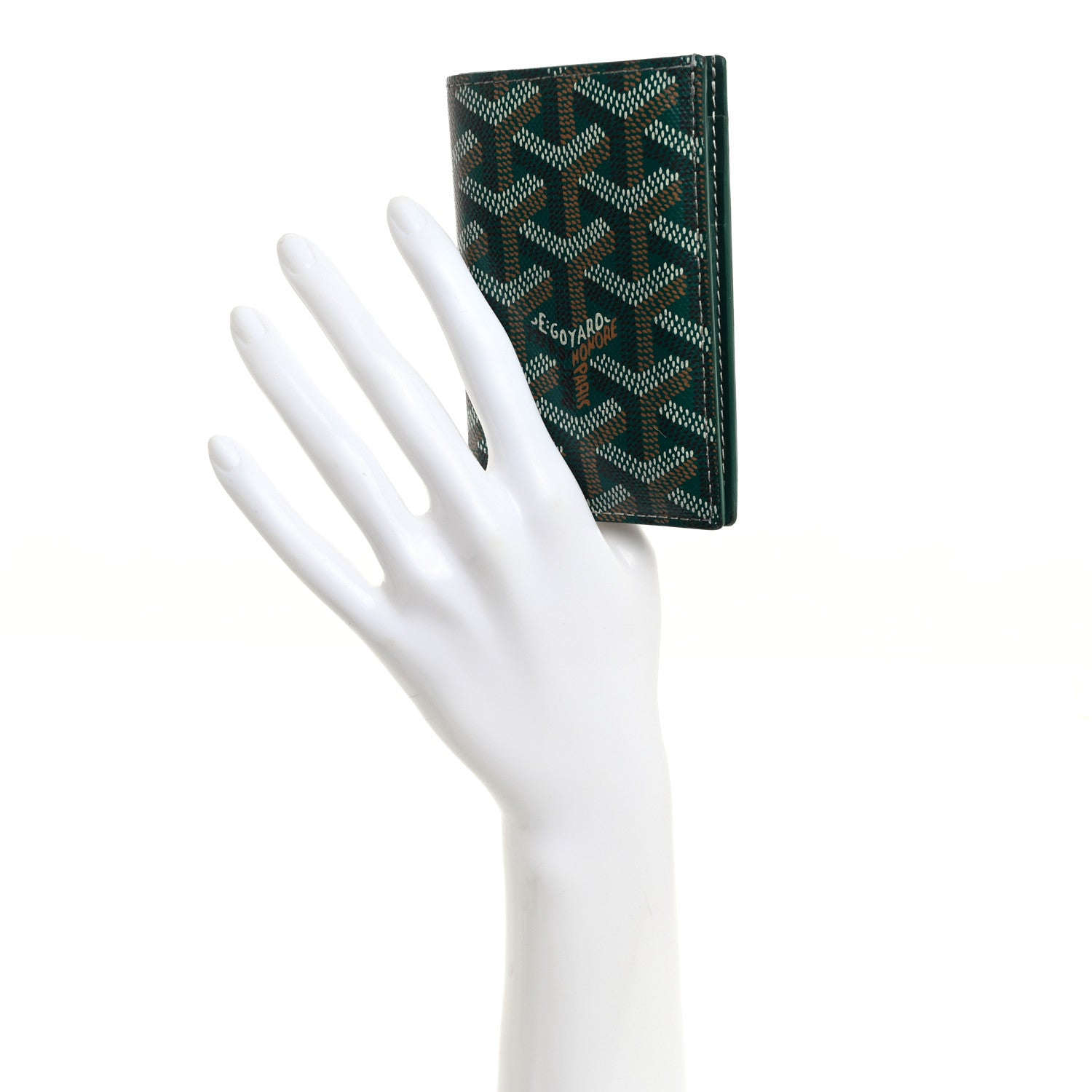 Goyard Goyardine Saint Pierre Card Holder Green 2 of 6