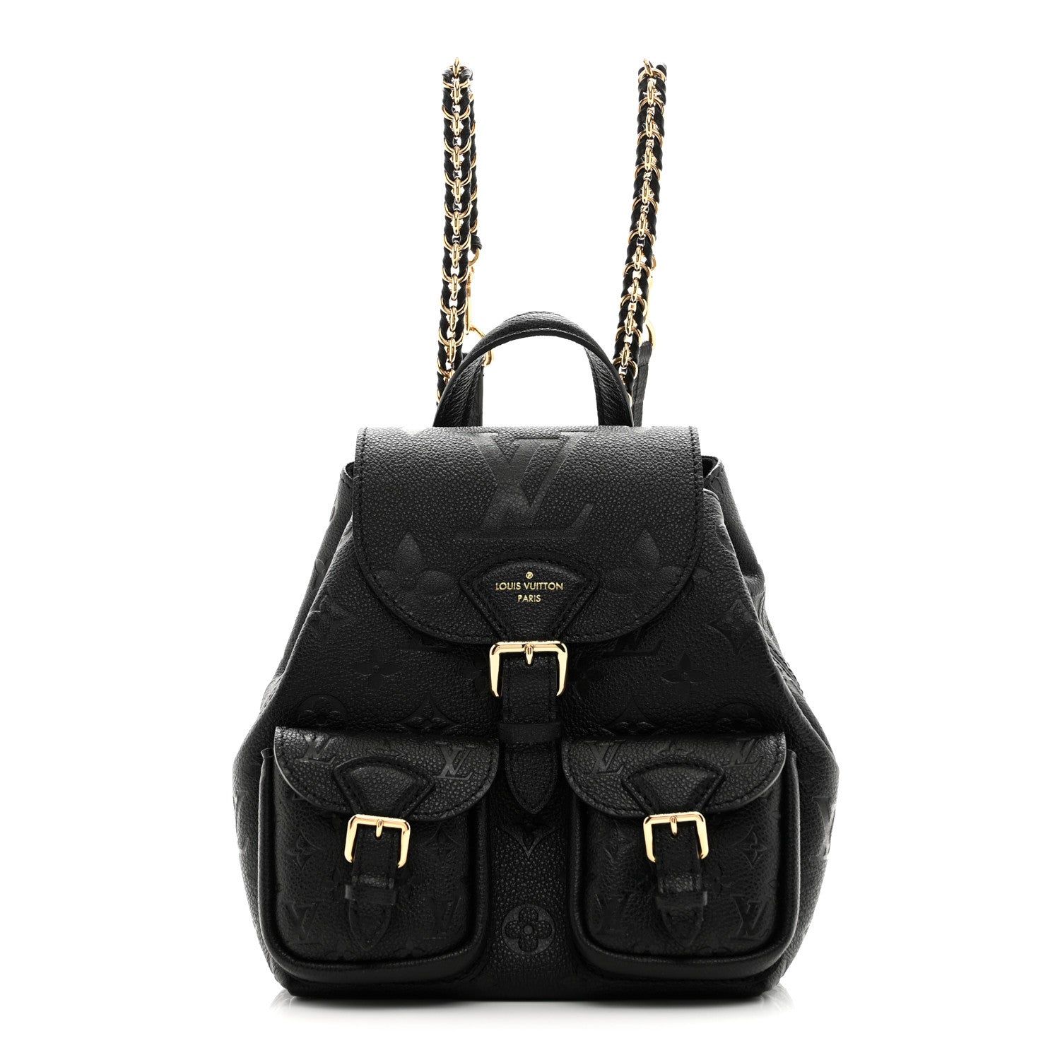 Louis Vuitton Empreinte Monogram Backup Backpack Black 1 of 10