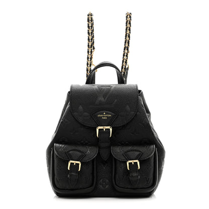 louis vuitton backpack two strap Louis Vuitton Empreinte Monogram Backup Backpack Black 1775794 –  FASHIONPHILE
