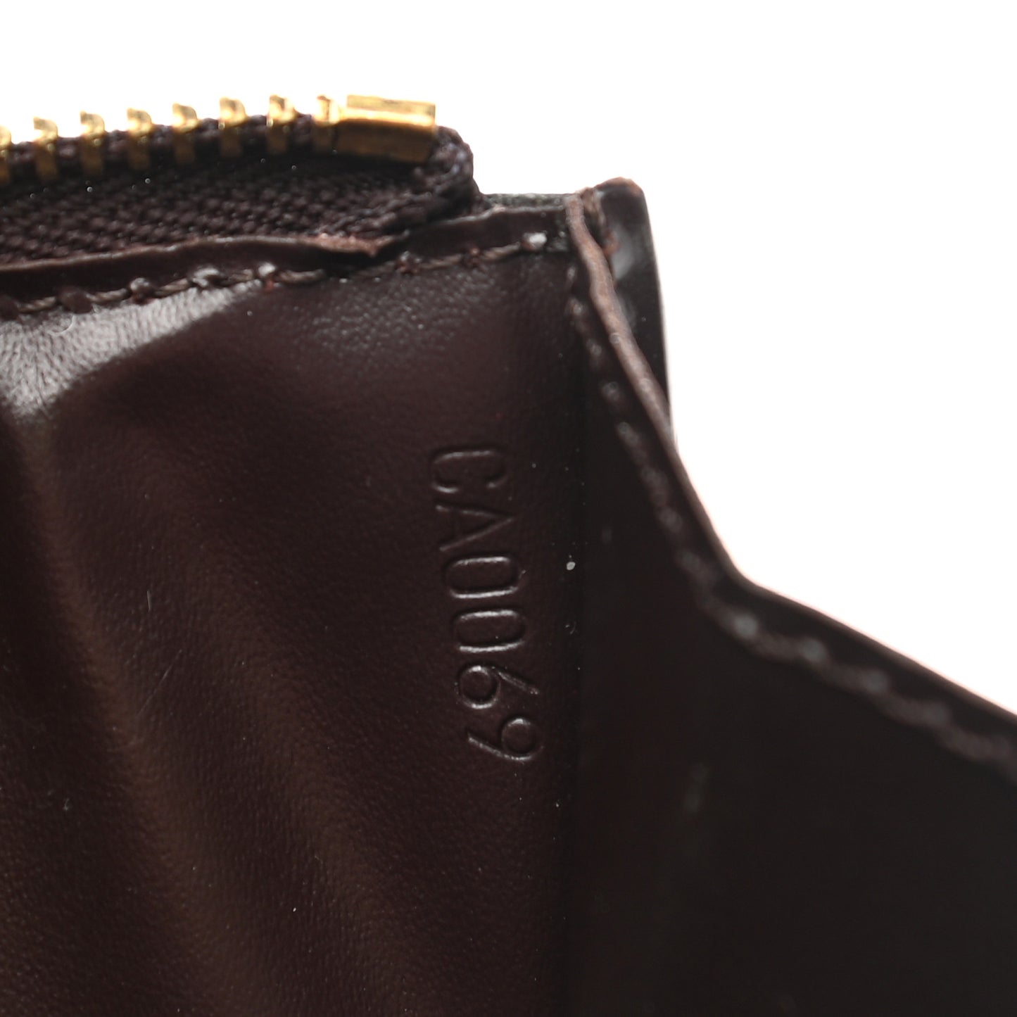 Vernis Key Pouch Amarante
