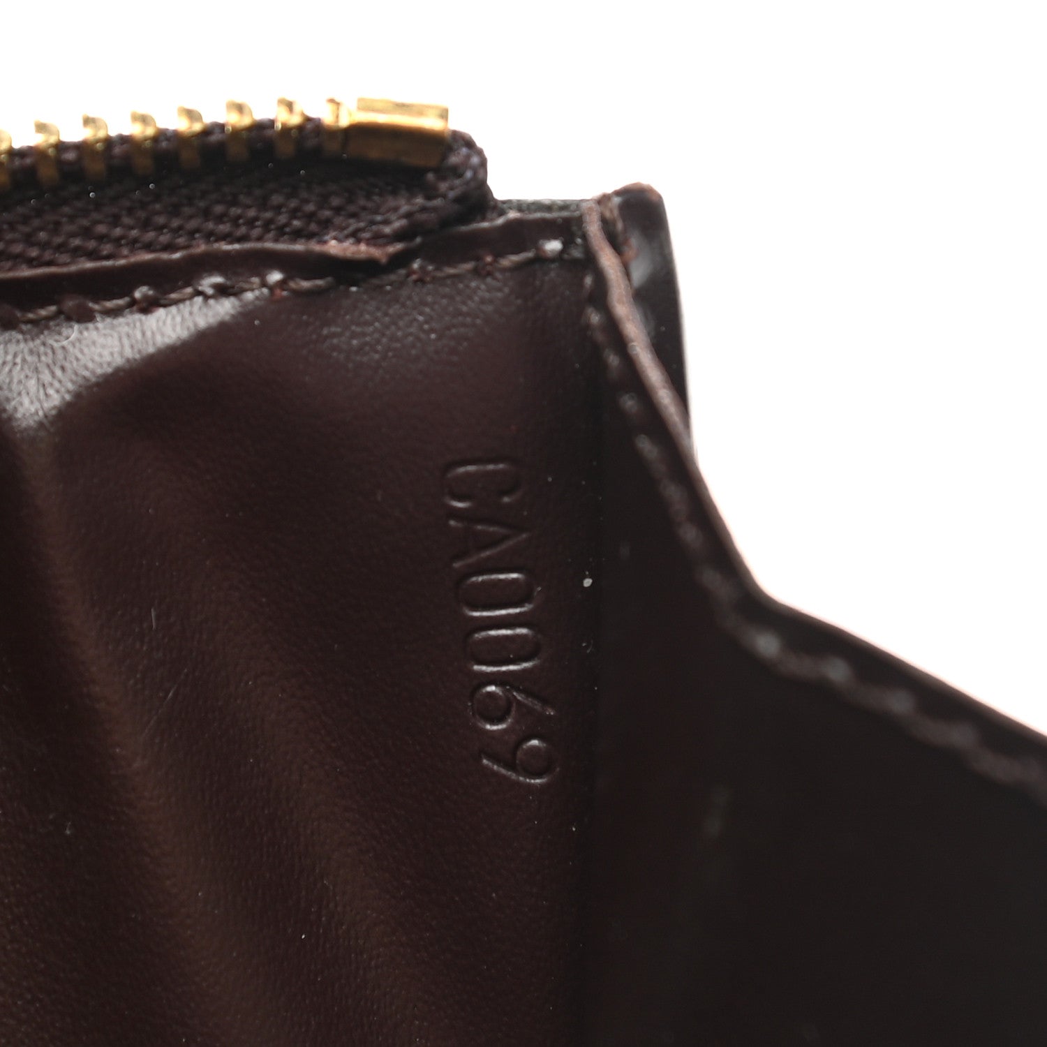 Louis Vuitton Vernis Key Pouch Amarante 7 of 7