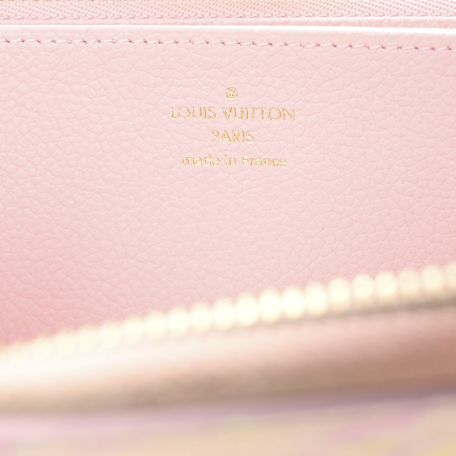 Louis Vuitton Empreinte Monogram Summer Stardust Zippy Wallet Pink 6 of 7