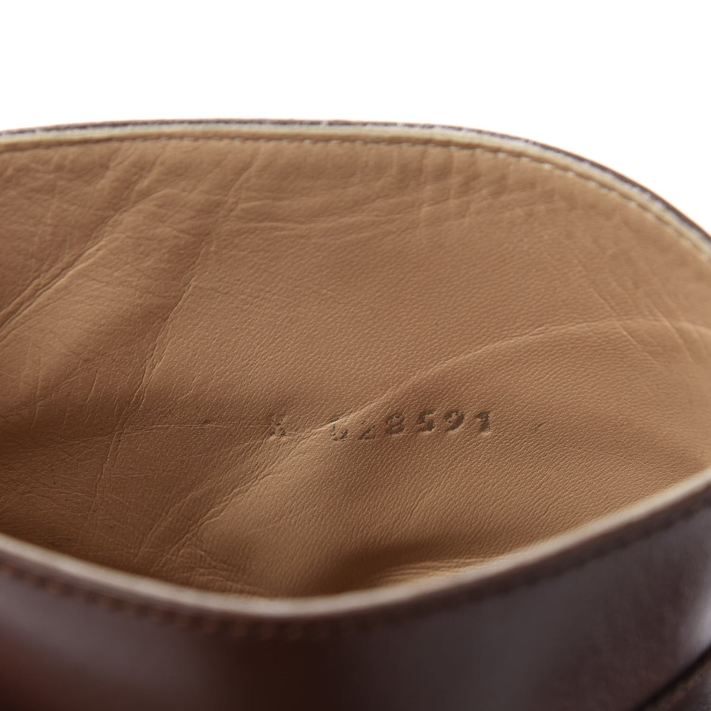 Lambskin CC Ankle Boots 40.5 Marron