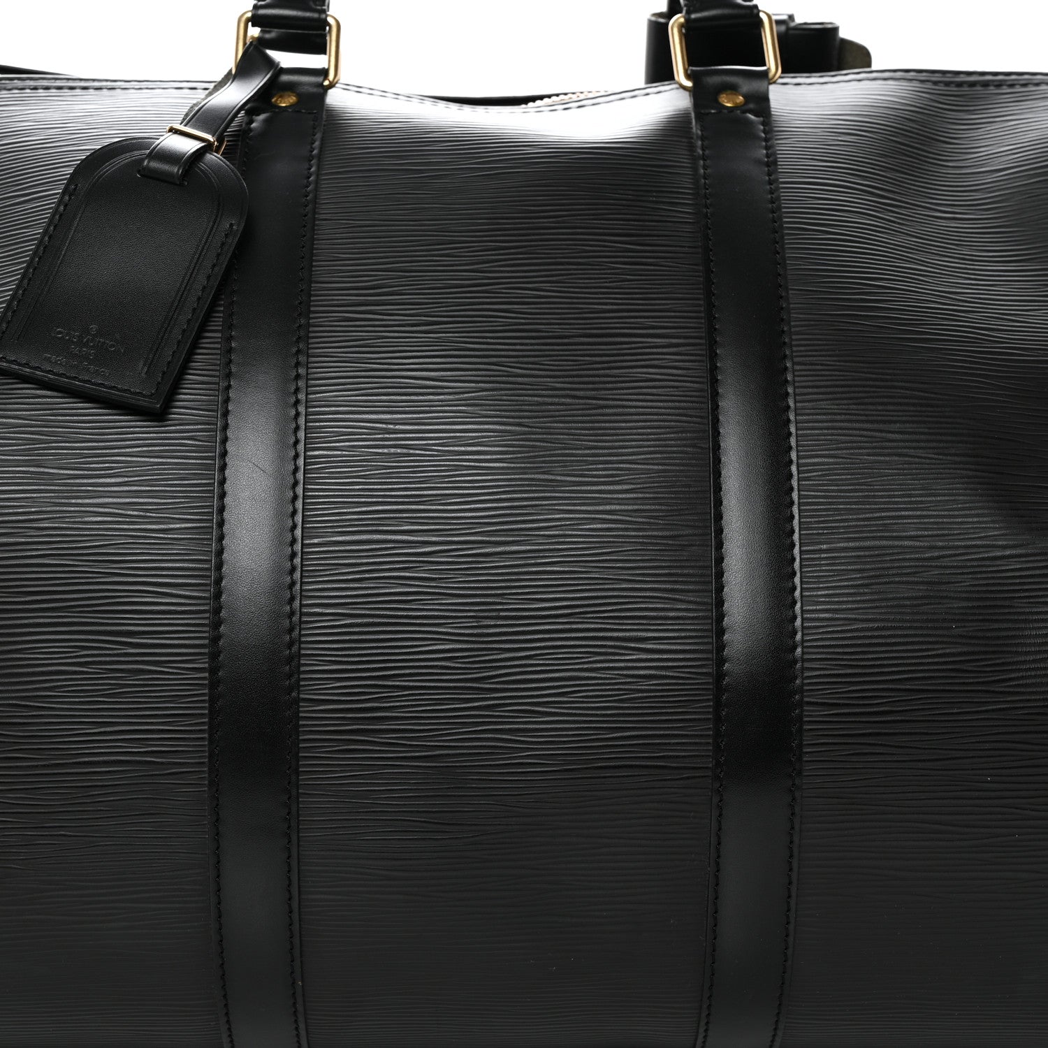 Louis Vuitton Epi Keepall 50 Black 7 of 18