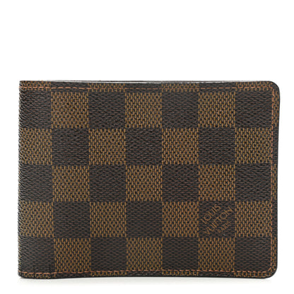 Louis Vuitton Damier Ebene Multiple Wallet 1 of 10