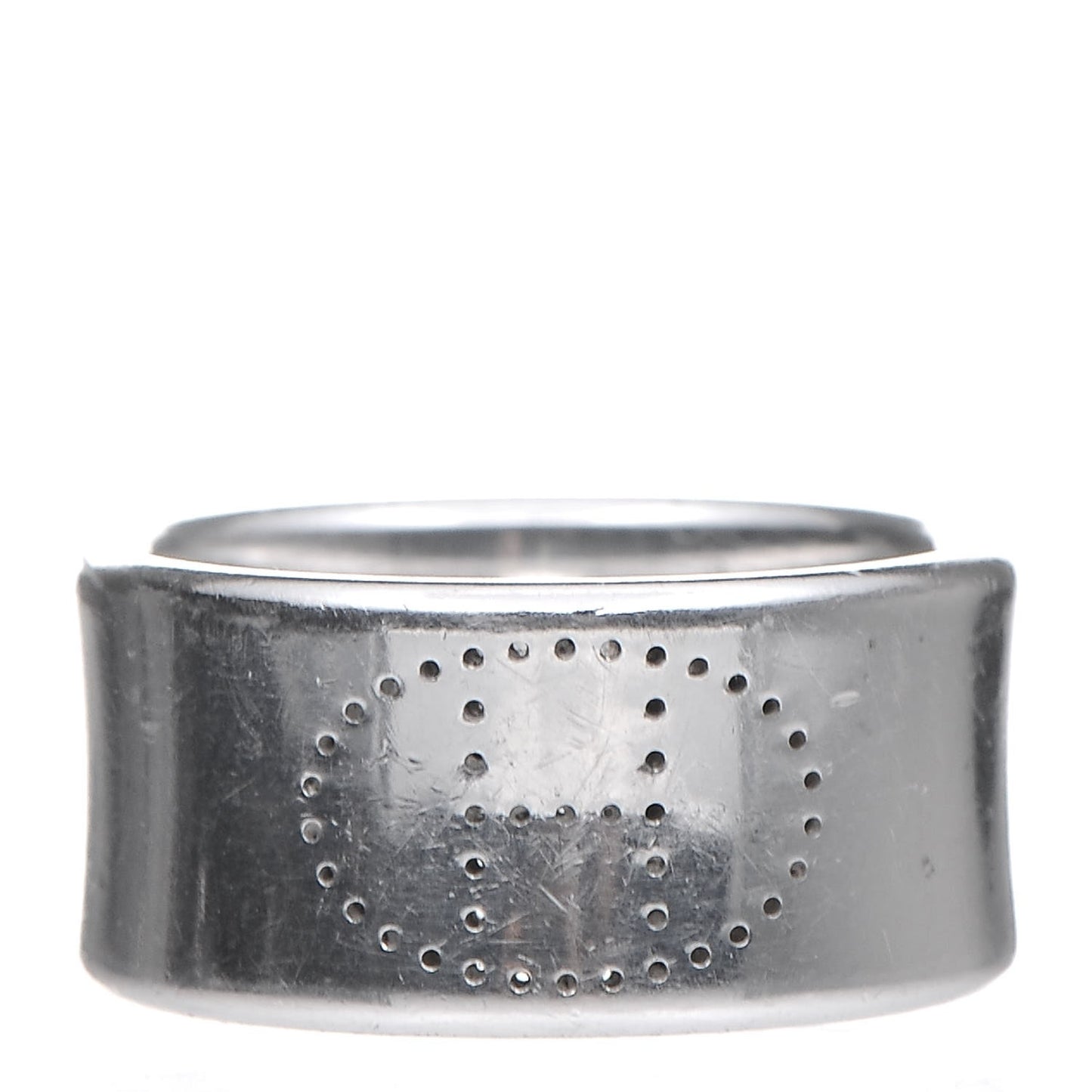 Sterling Silver GM Eclipse Ruban Ring 59 8.75