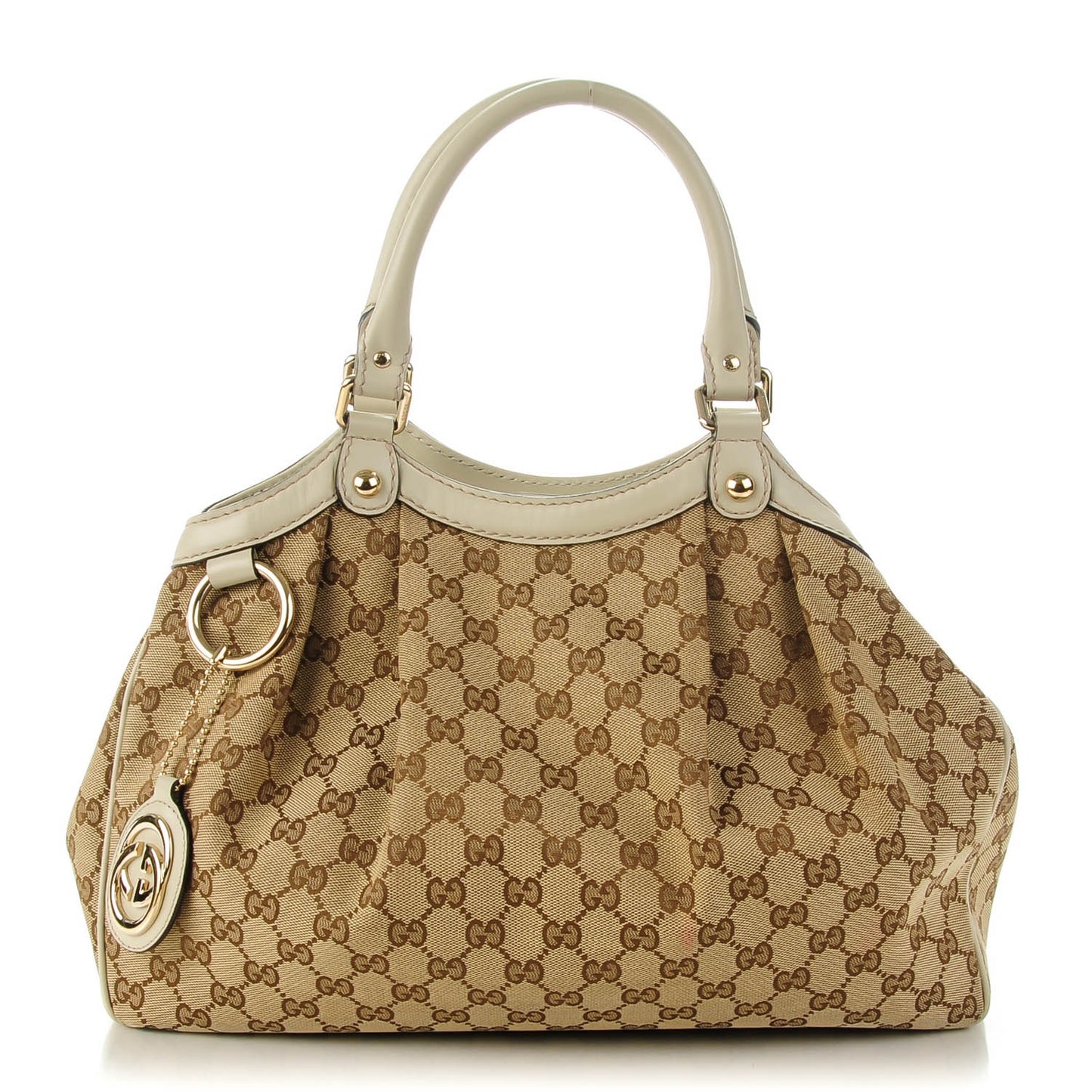 Monogram Medium Sukey Tote Off White