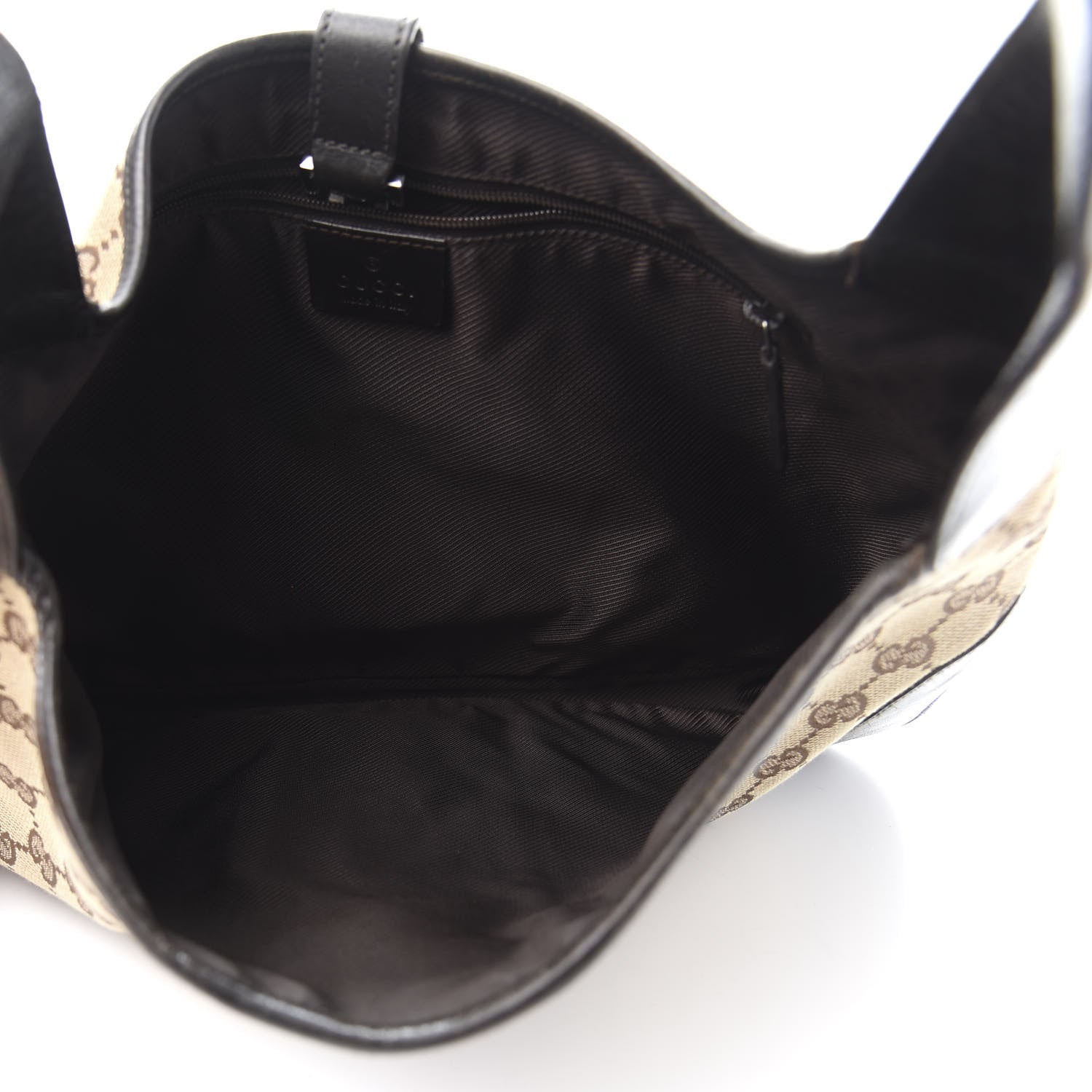 Gucci Monogram Web Jackie O Hobo Dark Brown 5 of 11