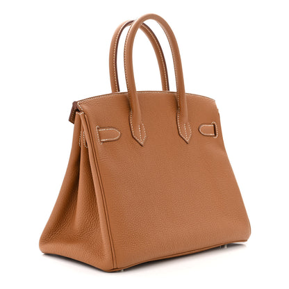 Hermes Togo BIRKIN 30 Gold 3 of 11
