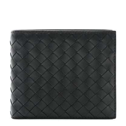 Bottega Veneta Nappa Intrecciato Bi-Fold Wallet Black 1 of 8
