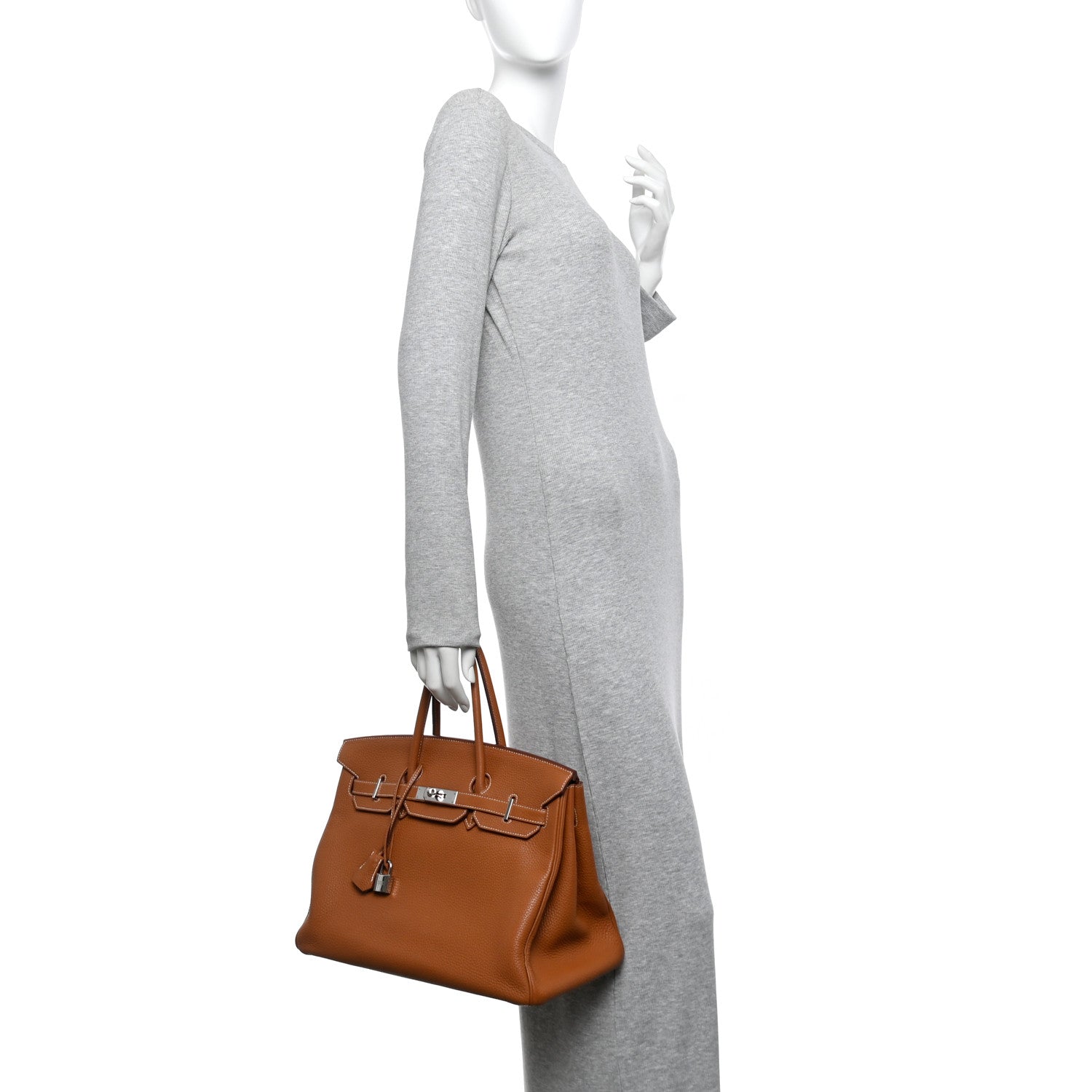 Hermes Togo Birkin 35 Gold 2 of 13