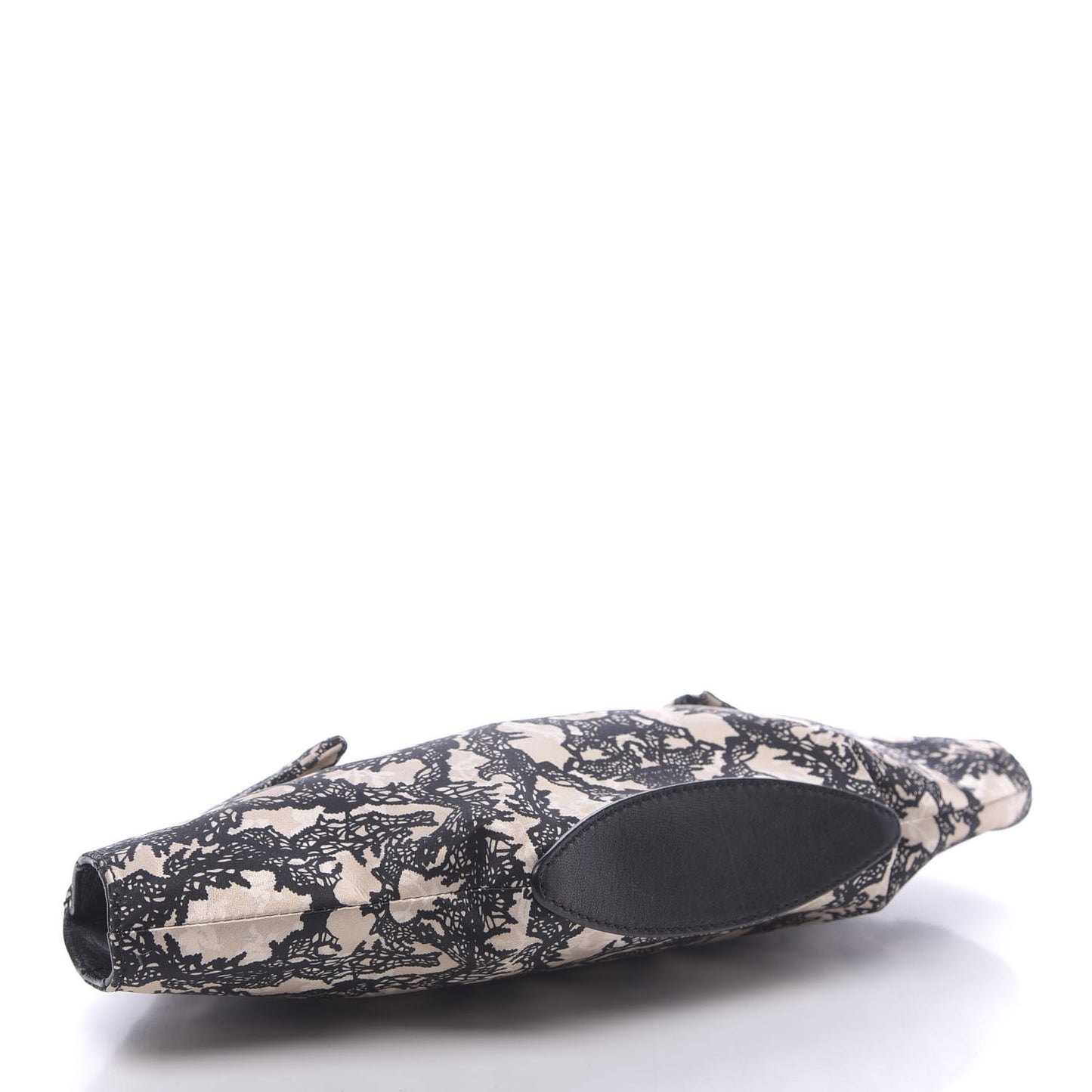 Silk De Manta Lace Print Clutch