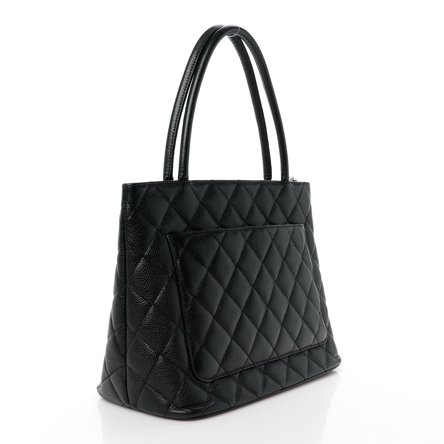 Chanel Caviar Quilted Medallion Tote Black 3 of 11