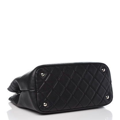 Chanel Caviar Quilted Timeless CC Soft Tote Black 4 of 8