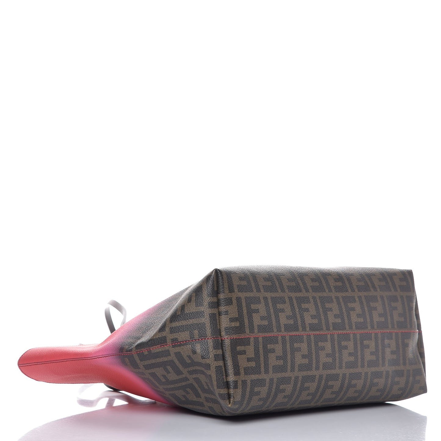 Zucca Spalmati Ombre Medium Roll Tote Tobacco Ciclamino Moro