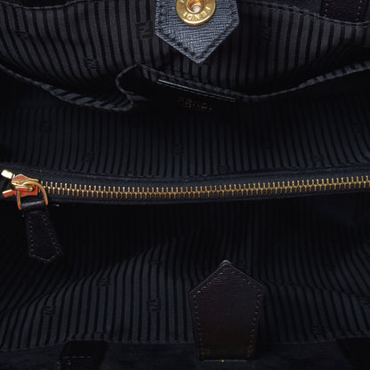 Fendi Vitello Elite Regular 2Jours Tote Black 6 of 11