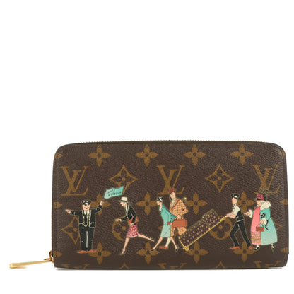 Louis Vuitton Monogram Illustre Zippy Wallet Rose 1 of 8