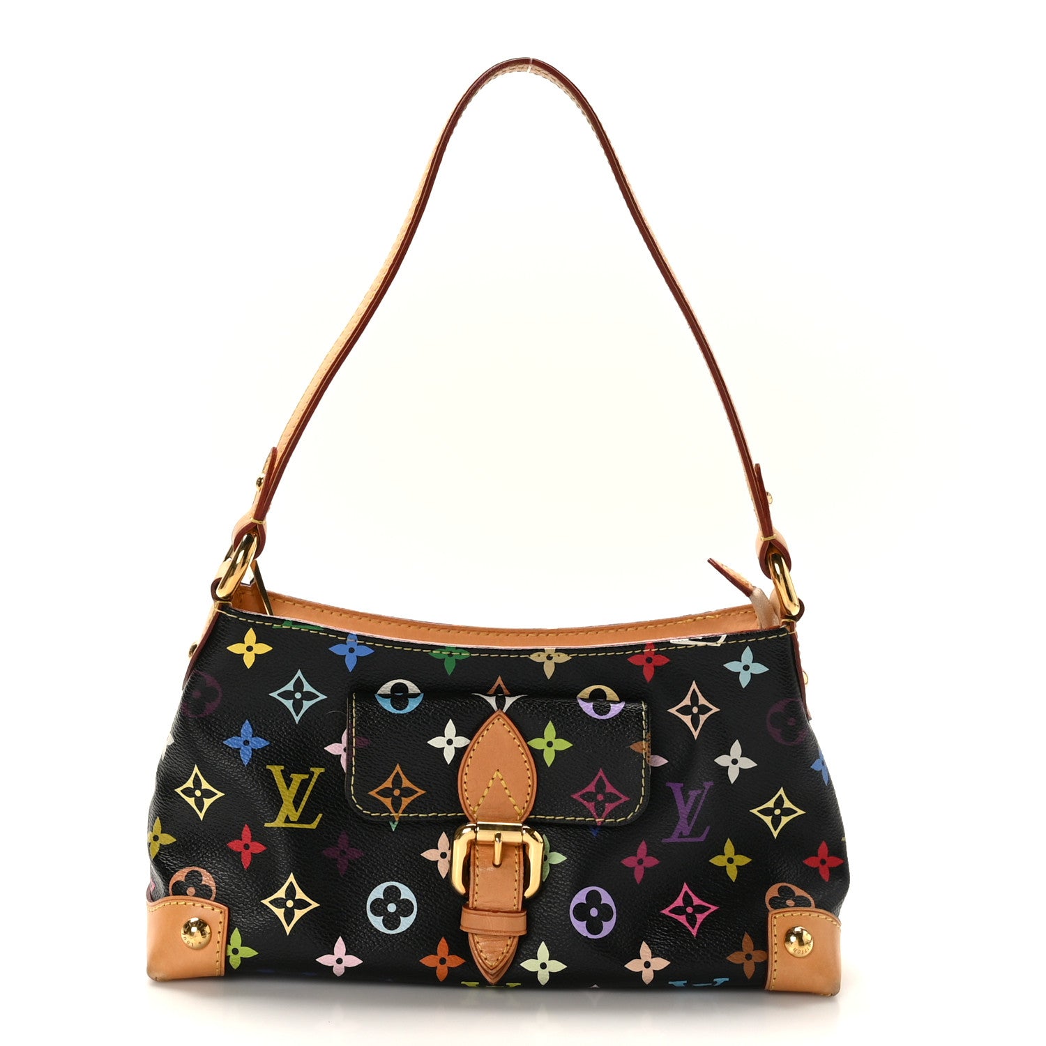 Louis Vuitton Monogram Multicolor Eliza Black 1 of 8