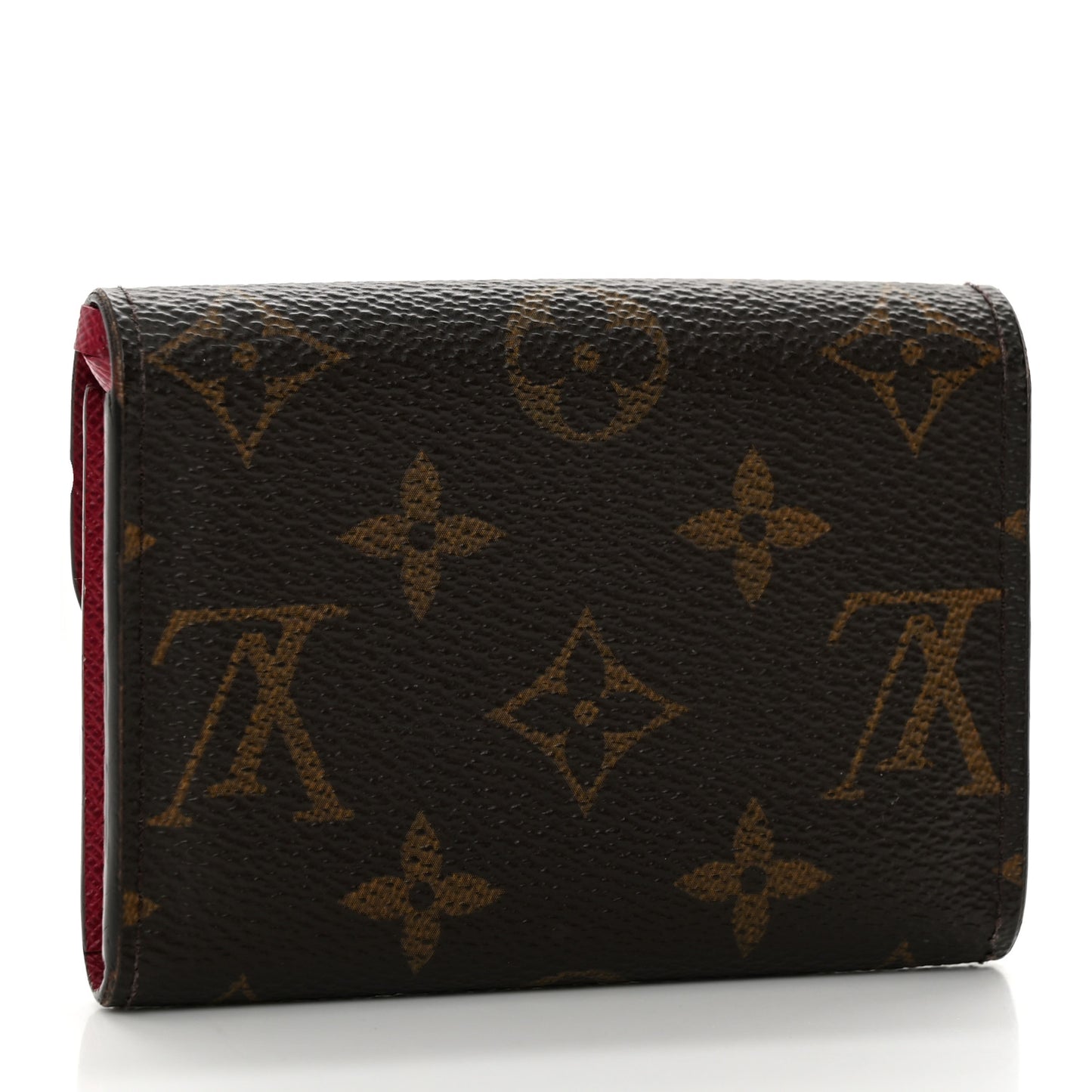Monogram Rosalie Coin Purse Fuchsia