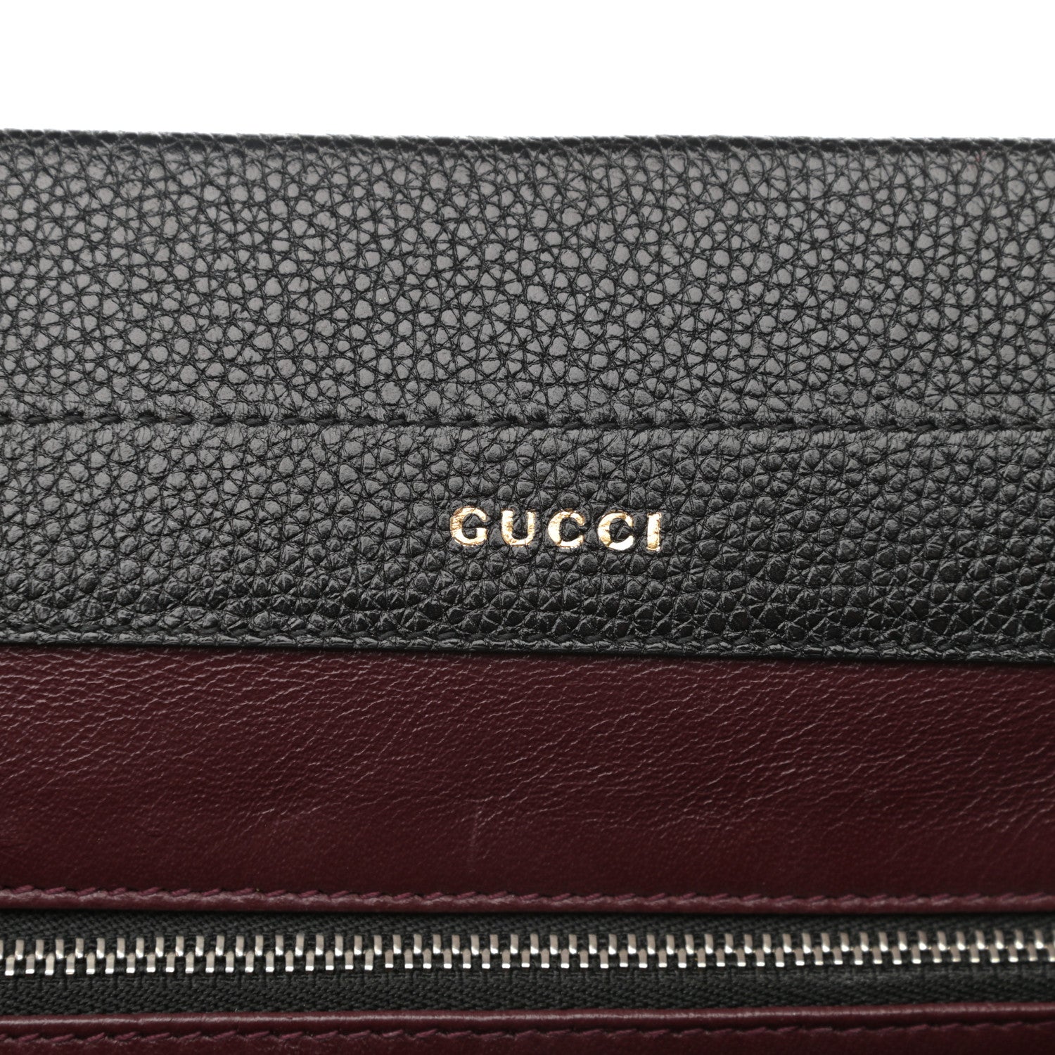 Gucci Grainy Calfskin Small Zumi Top Handle Bag Black 5 of 10