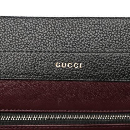 Gucci Grainy Calfskin Small Zumi Top Handle Bag Black 5 of 10