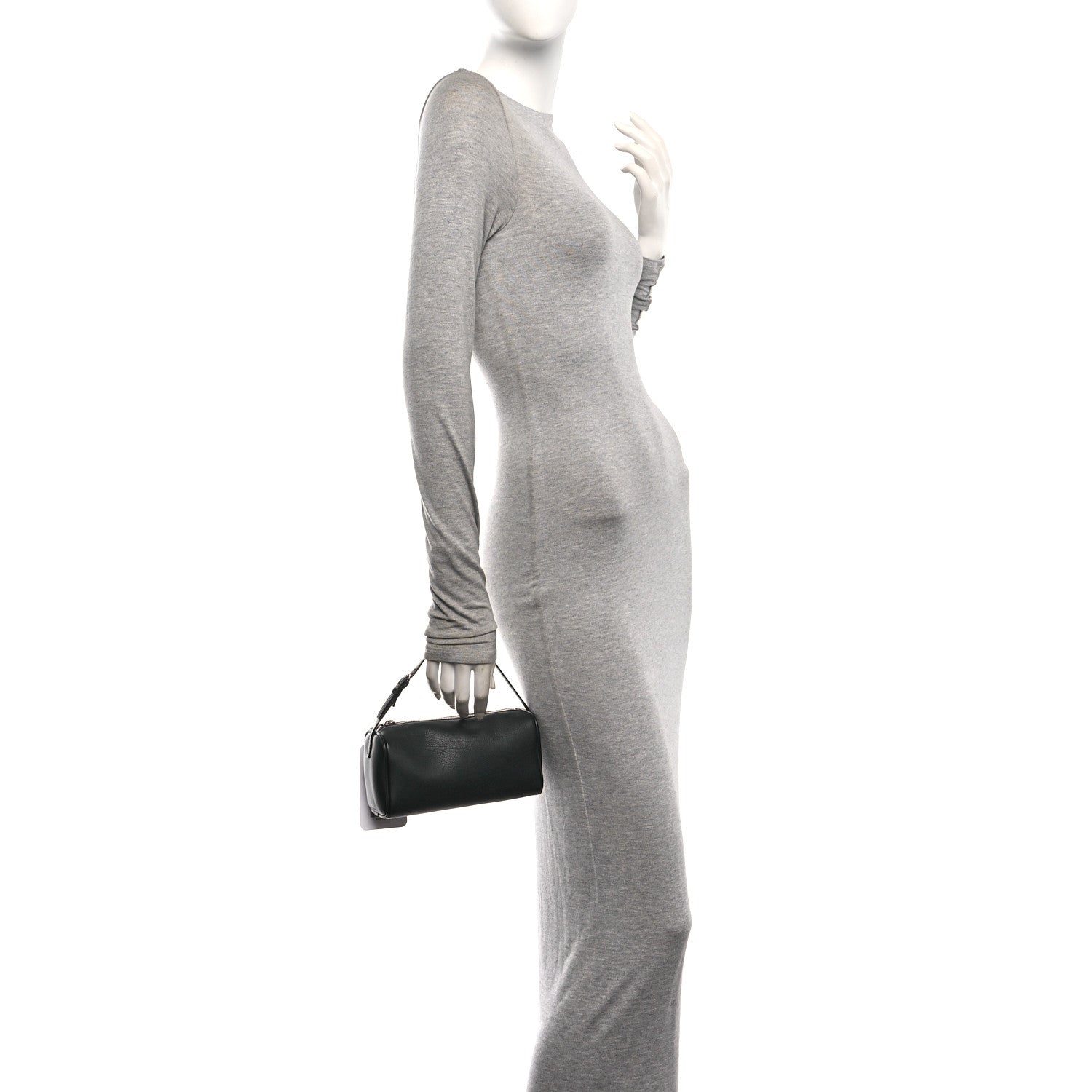 The Row Grained Calfskin 90's Bag Black 2 of 9
