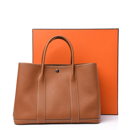 Hermes Negonda Garden Party 36 MM Toffee 11 of 11