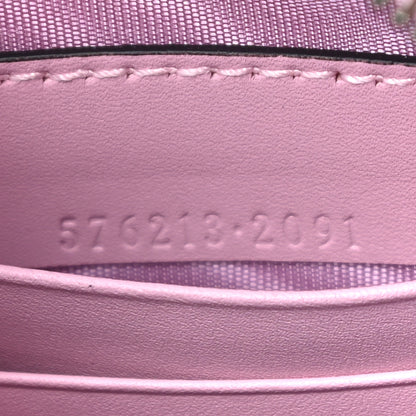 Gucci GG Supreme Monogram Strawberry Round Wrist Wallet 7 of 10