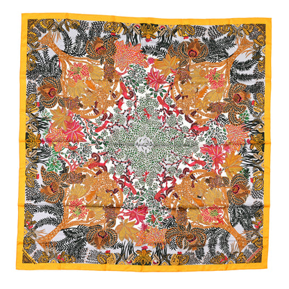 Hermes Silk Maitres de la Foret Scarf 140 1 of 5