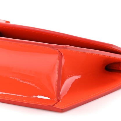 Christian Louboutin Patent Calfskin Loubi54 Crossbody Clutch Vitamine 9 of 10